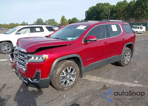 2023 GMC Acadia Awd Slt из США, поврежденный, VIN 1GKKNUL42PZ202820